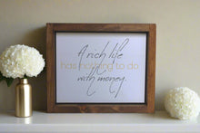 Load image into Gallery viewer, LM2001  - A Rich Life