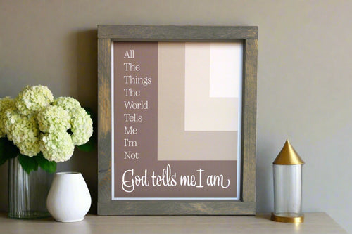 Sp2024 - God Tells Me I Am