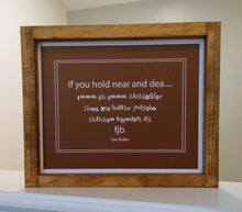 Load image into Gallery viewer, If You Hold Near &amp; Dear - Pat2005