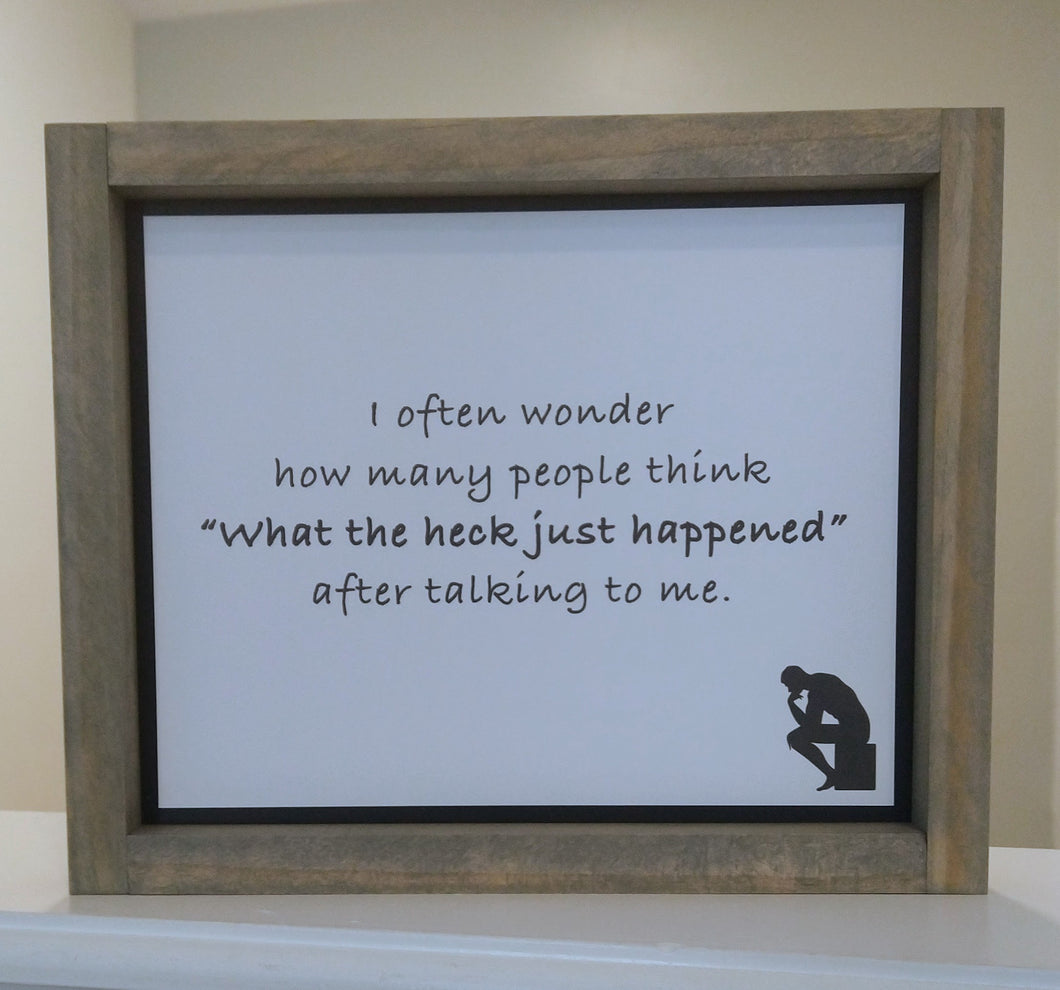 I Often Wonder - Hu2024