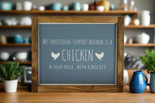 Hu1027 - Emotional Support Chicken