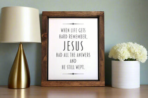 Sp2006 - Jesus Still Wept