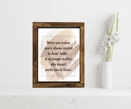 Sp2007 - Jesus Table