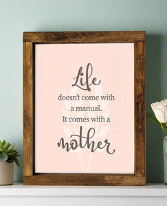 Fam1015 - Life comes with a Mother