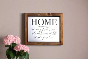 FAM1003 - HOME (the story of who we are)