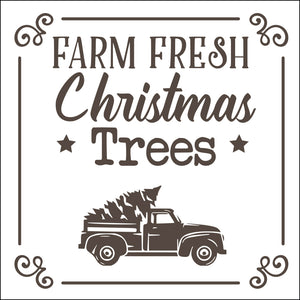 Farm Fresh Christmas Trees (truck) - CH1006