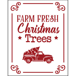 Farm Fresh Christmas Trees (truck) - CH1006