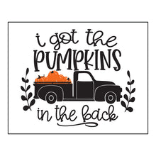 Load image into Gallery viewer, F1009 - Pumpkins in the back F1009