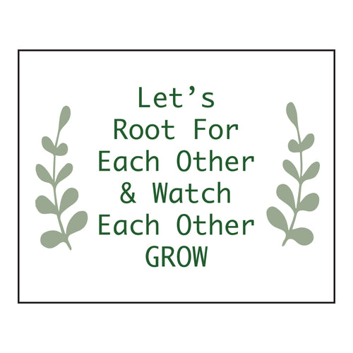 LM1006 - Let's Root For Each Other