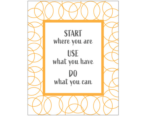 M1028 - Start Where You Are