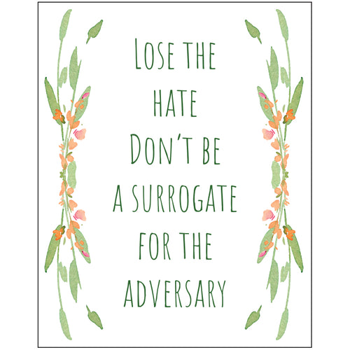 SP1017 - Lose the Hate (color)