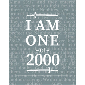 SP1022 - I Am 1 of 2000